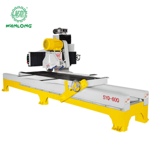 Máquina de corte de borde manual de Wanlong SYQ-600 para máquinas de chafanado de la losa de piedra caliza de granito de mármol