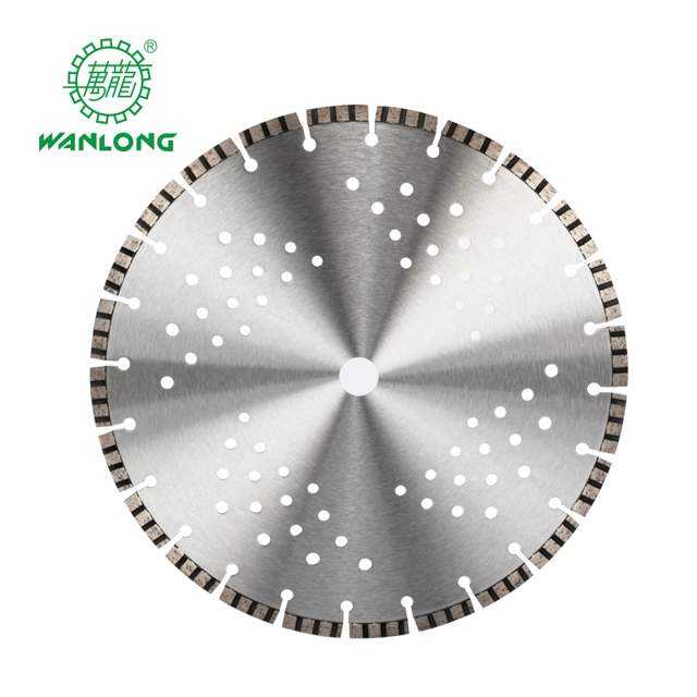 Venta caliente Liso 180 mm Hoja de sierra circular de diamante de diamante para el corte de mármol de granito