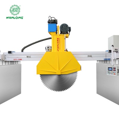 Procesamiento de maquinaria de piedra CNC para corte de fábrica.